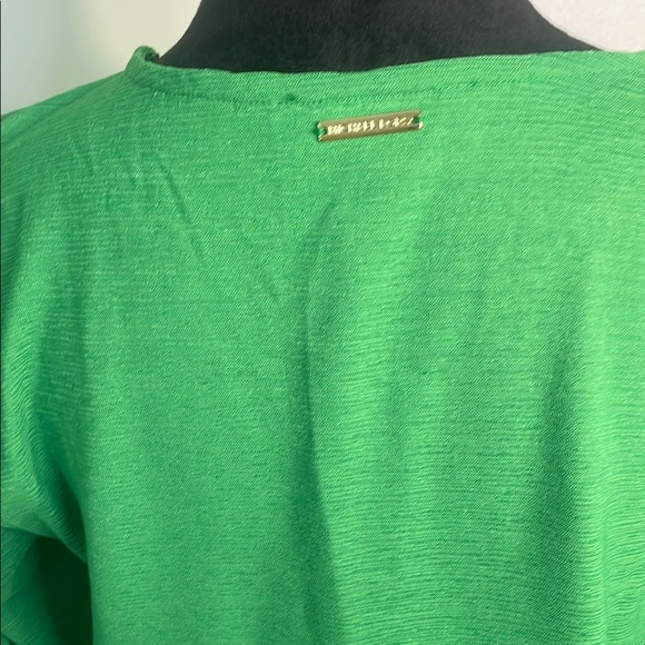 MICHAEL Michael Kors Green Ruched Long Sleeve Blouse - Picture 7 of 8